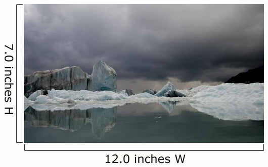 View Of Ice Bergs Wall Mural