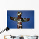 Alaska Native Totem Pole Saxman Southeast Alaska Wall Mural