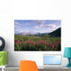Fireweed Alaska Range Denali Np Summer Ak Wall Mural