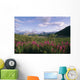 Fireweed Alaska Range Denali Np Summer Ak Wall Mural