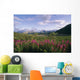 Fireweed Alaska Range Denali Np Summer Ak Wall Mural