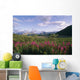 Fireweed Alaska Range Denali Np Summer Ak Wall Mural