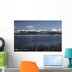 Lake Clark & Mountains Lake Clark Np Winter Ak Wall Mural