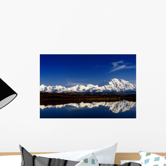 Mt Mckinley Relfected Wall Mural