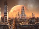 Cresta Towers City of the Future Wall Mural
