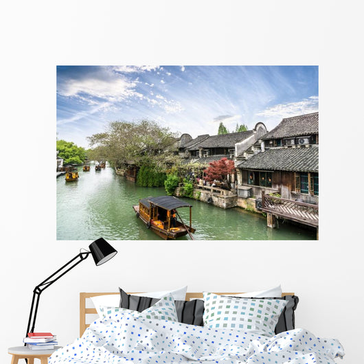 Landscape Wuzhen China Wall Decal