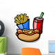 Fast food Wall Decal