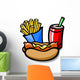 Fast food Wall Decal