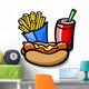 Fast food Wall Decal