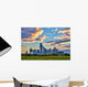Overview Downtown Dallas Skyline Wall Decal