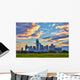 Overview Downtown Dallas Skyline Wall Decal