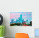 Overview Downtown Dallas Wall Decal