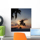 Maldivian Sunset Wall Decal