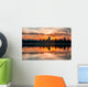 Colorful Sunset Denver City Wall Decal