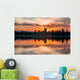 Colorful Sunset Denver City Wall Decal