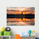 Colorful Sunset Denver City Wall Decal