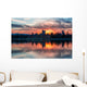 Colorful Sunset Denver City Twilight Wall Decal