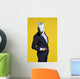 Man Suit and Horse Dramatic Turn Wall Decal