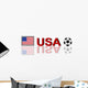 Fussball Usa Wall Mural