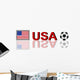 Fussball Usa Wall Mural