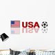 Fussball Usa Wall Mural