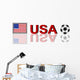 Fussball Usa Wall Mural