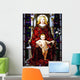 Stained Glass Window Wall Mural