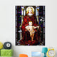 Stained Glass Window Wall Mural