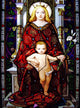 Stained Glass Window Wall Mural