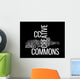 Creative Commons Wall Mural