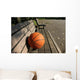 Orange Basket-ball Ball Bench