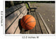 Orange Basket-ball Ball Bench
