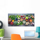 Healthy Food Selection Wall Decal