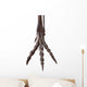 Paw Skeleton Tyrannosaur White Wall Decal