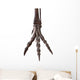 Paw Skeleton Tyrannosaur White Wall Decal