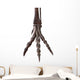 Paw Skeleton Tyrannosaur White Wall Decal