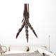 Paw Skeleton Tyrannosaur White Wall Decal