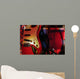 Classic Red Guitar Wall Mural