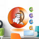 Monkey Wall Mural