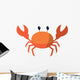 Cute Tropical Crab Wall Decal