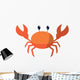 Cute Tropical Crab Wall Decal