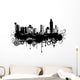 urban grunge Wall Decal
