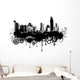 urban grunge Wall Decal
