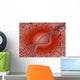 Dna Red Wall Mural
