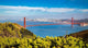 Golden Gate Bridge with Wall Decal