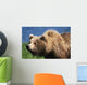 Brown Bear Portrait Mcneil River-Mikfik Creek Sw Ak Wall Mural