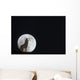 Wolf Howling At Full Moon/Ncaptive Composite Wall Mural