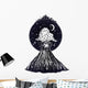 Hand Drawn Volcano Wall Decal