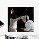 Pe Swordsmen Fencing Wall Mural