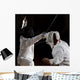 Pe Swordsmen Fencing Wall Mural